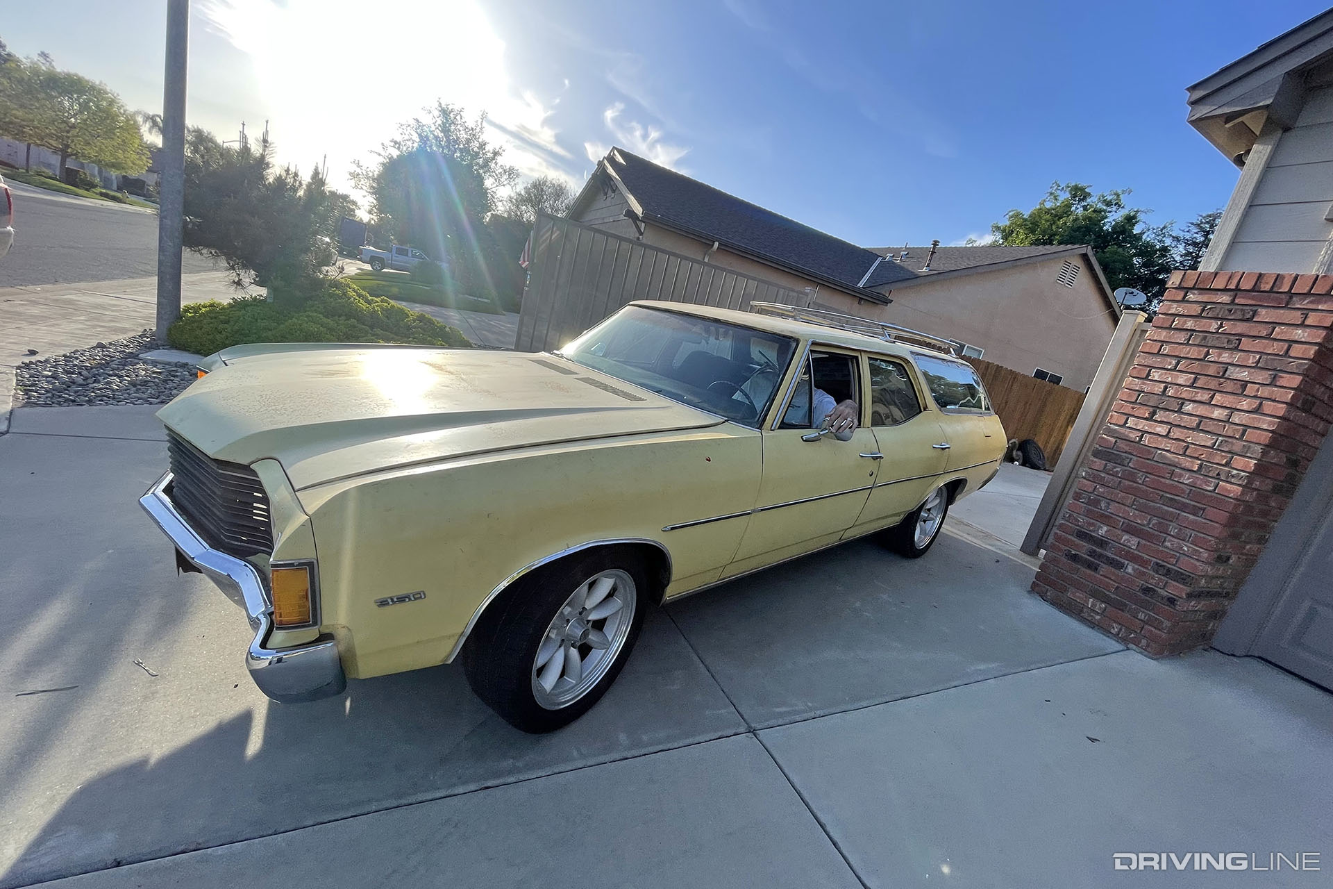 1972 Chevy Chevelle Wagon on Nitto NT555 G2 Tires