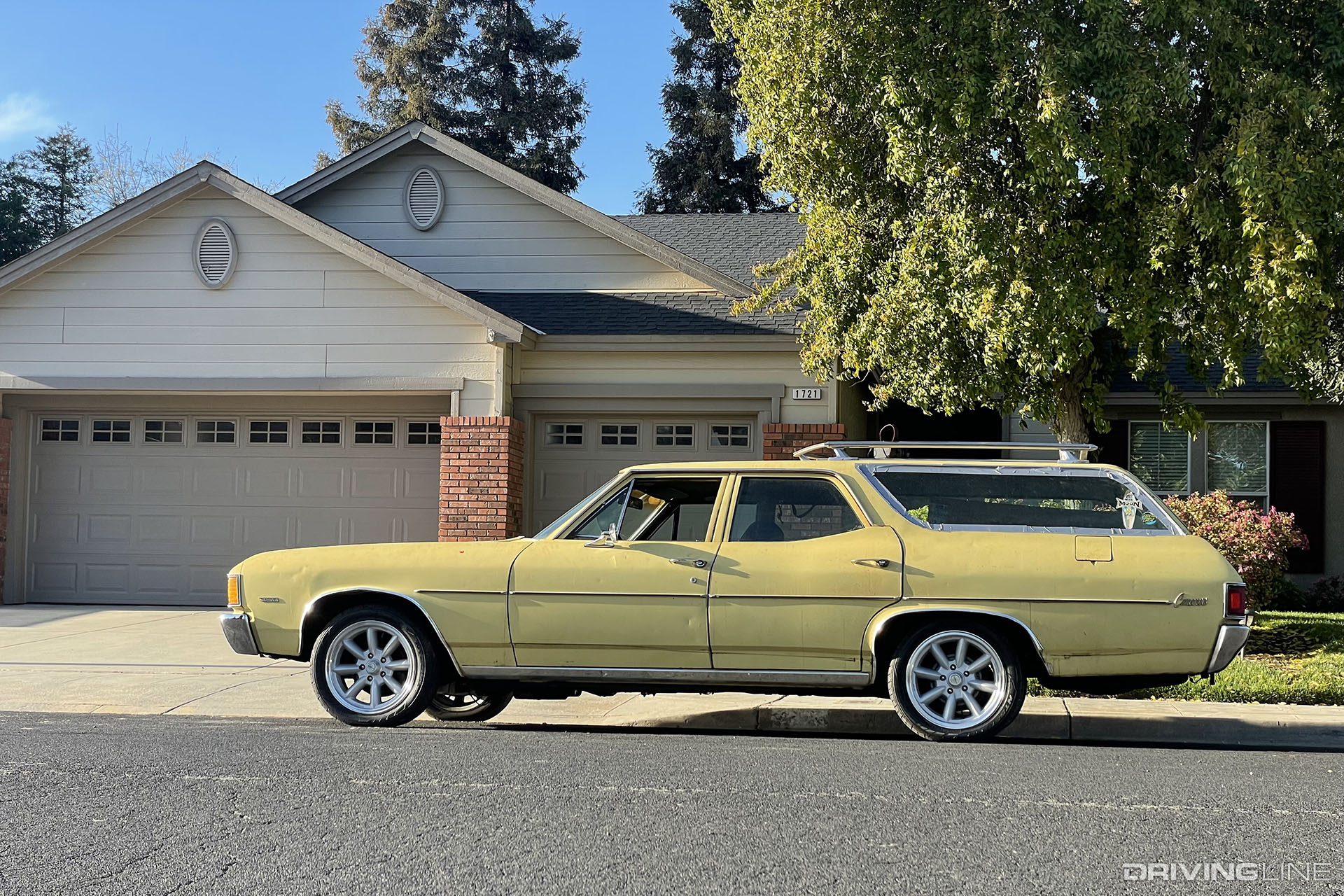 1972 Chevy Chevelle Wagon Side View