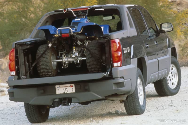Chevy Avalanche Carrying ATV