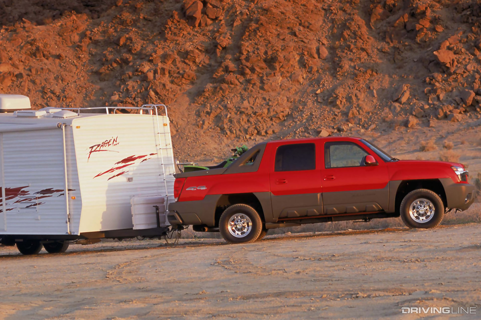 Chevy Avalanche Towing Trailer