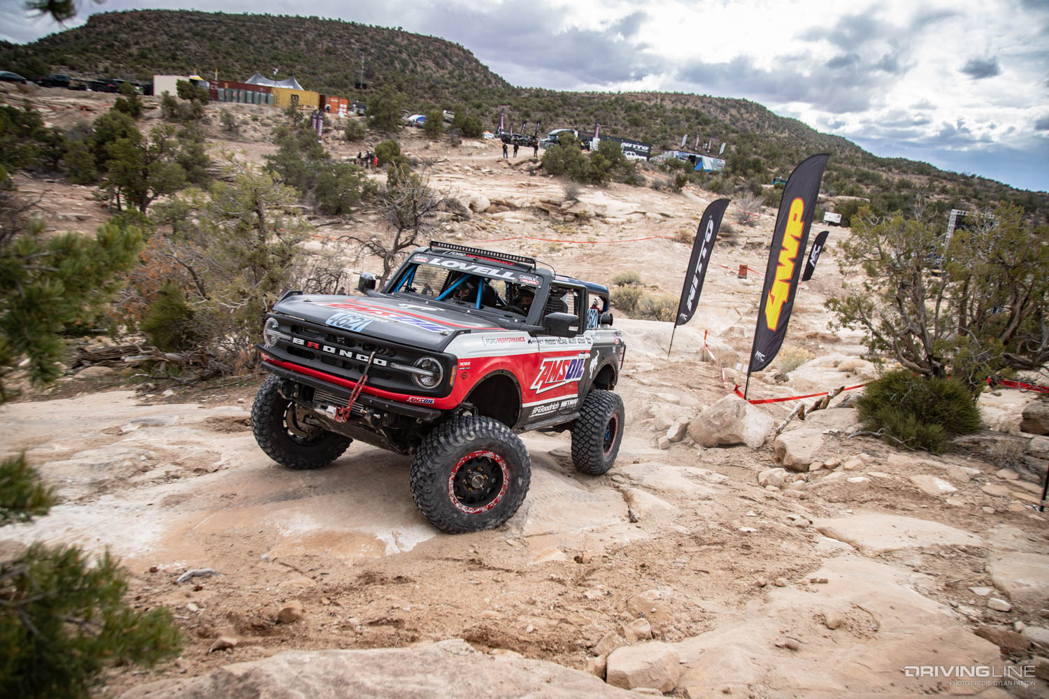 Brad Lovell racing off-road in Ultra4 2022 Moab, Utah