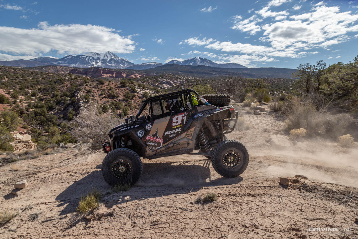 UTV off-road racing in Ultra4 Moab 2022 on Nitto Tires