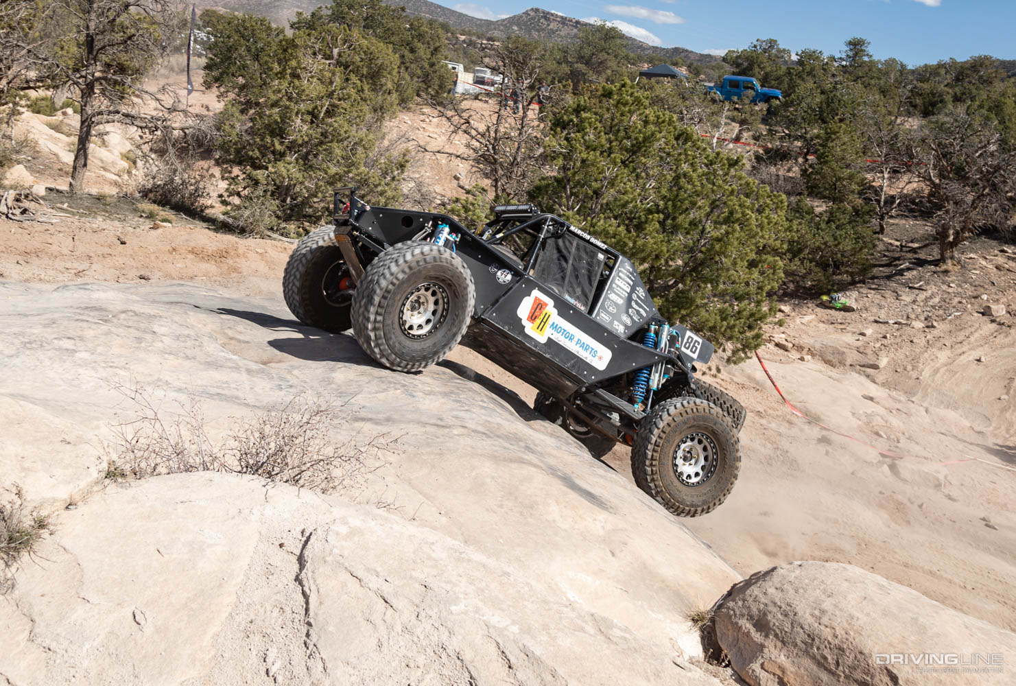 Marcos Gomez off-road racing 4400 class moab 2022 on Nitto tires
