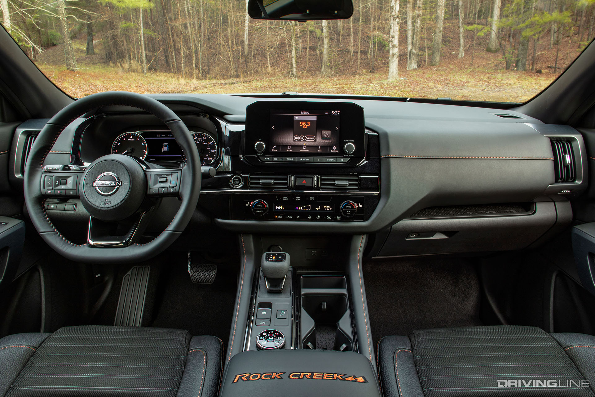 2023 Nissan Pathfinder Rock Creek Interior