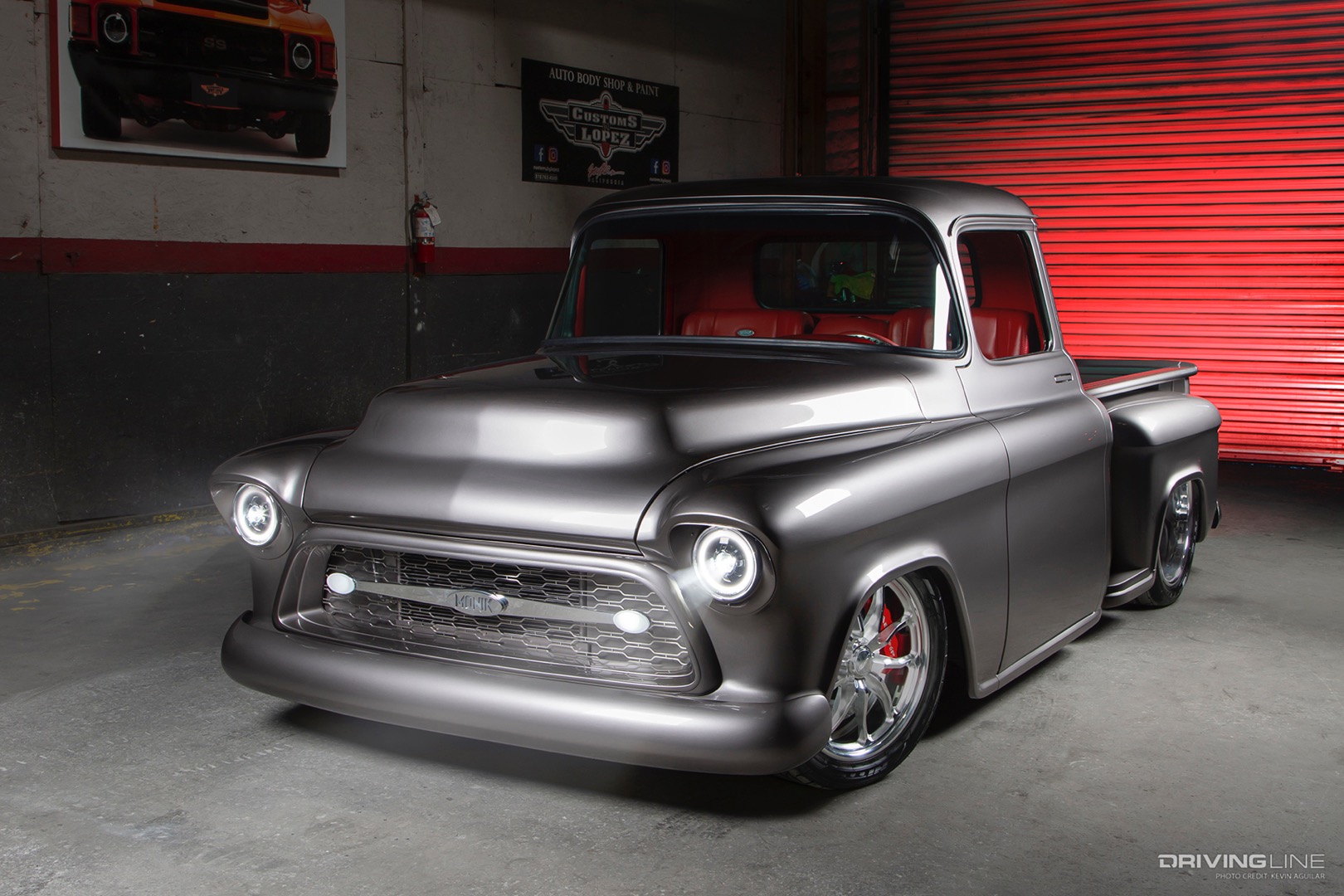Customs by Lopez's Monik '56 Chevy 3100 on NT555 G2 tires