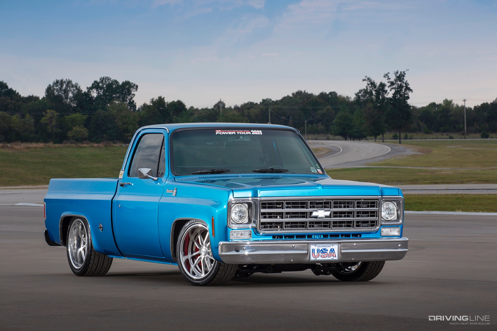 Joey VanDuser's Chevy Squarebody on Nitto NT555 G2 Tires