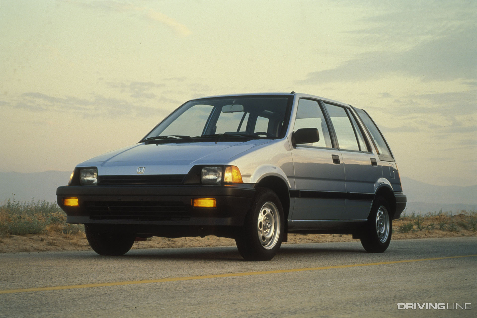 Honda Civic Wagon 1985 Blue