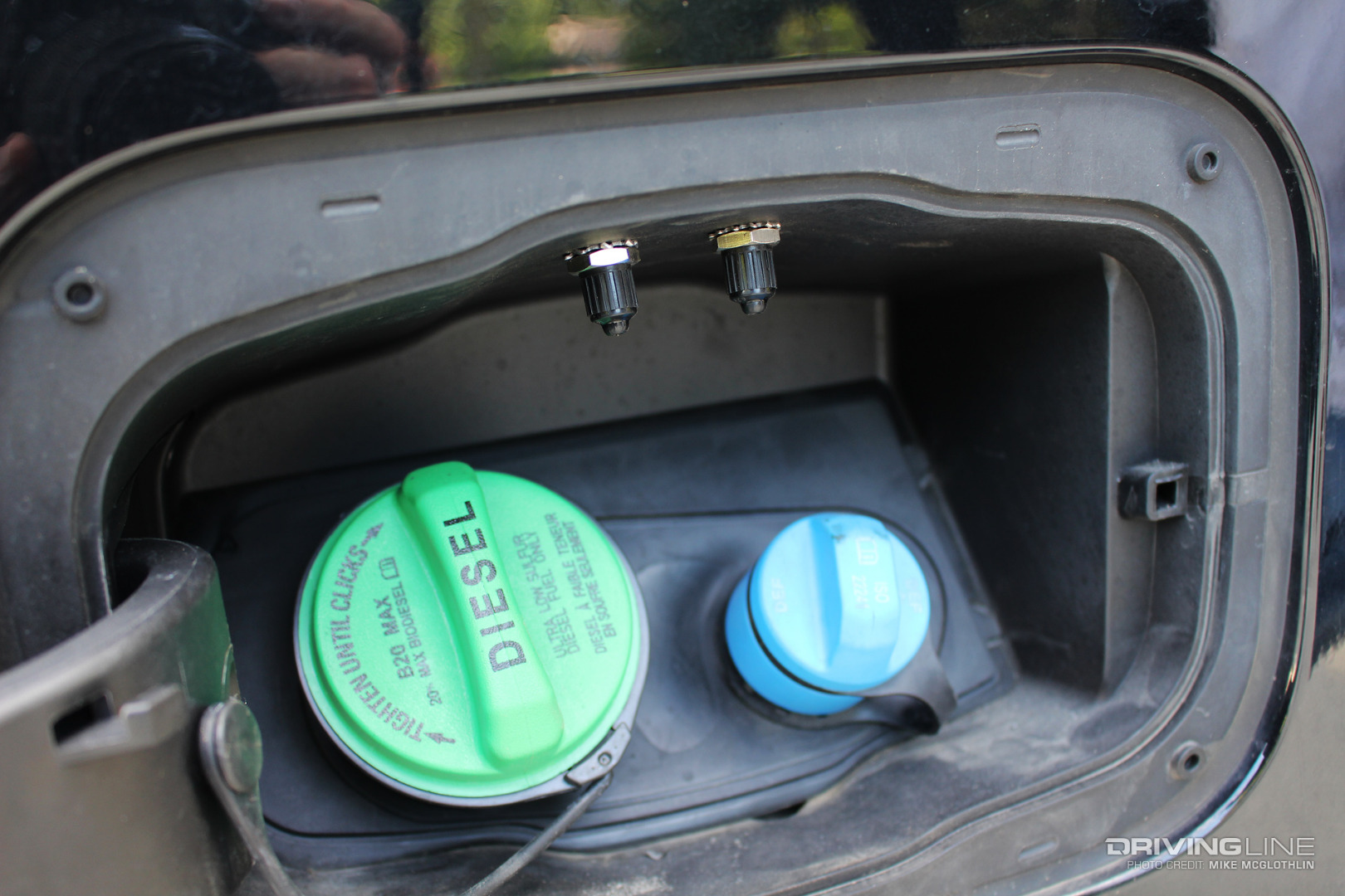 Super Duty Fuel Door Schrader Valves Air Springs