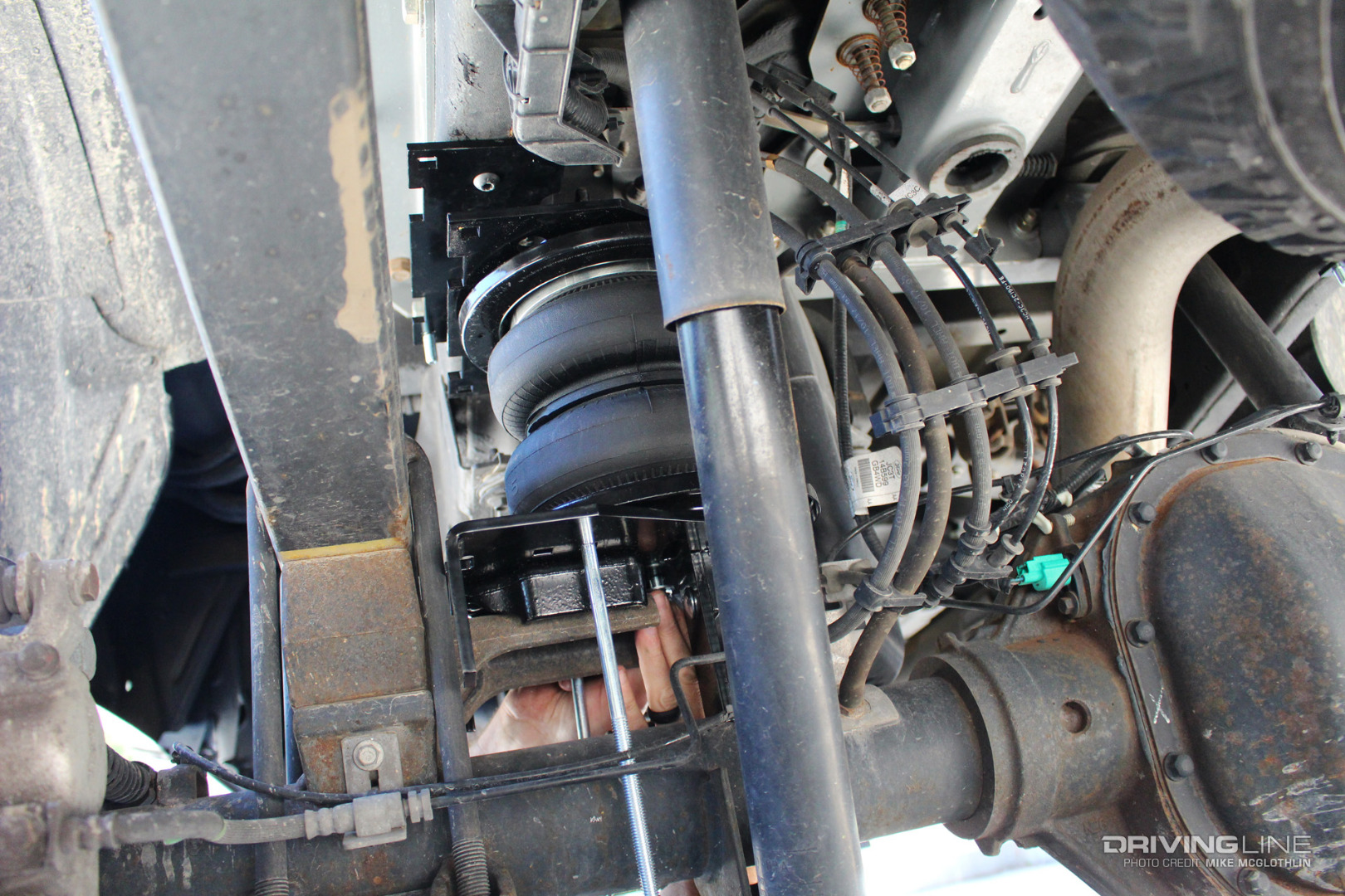Ford Super Duty Air Spring System Install