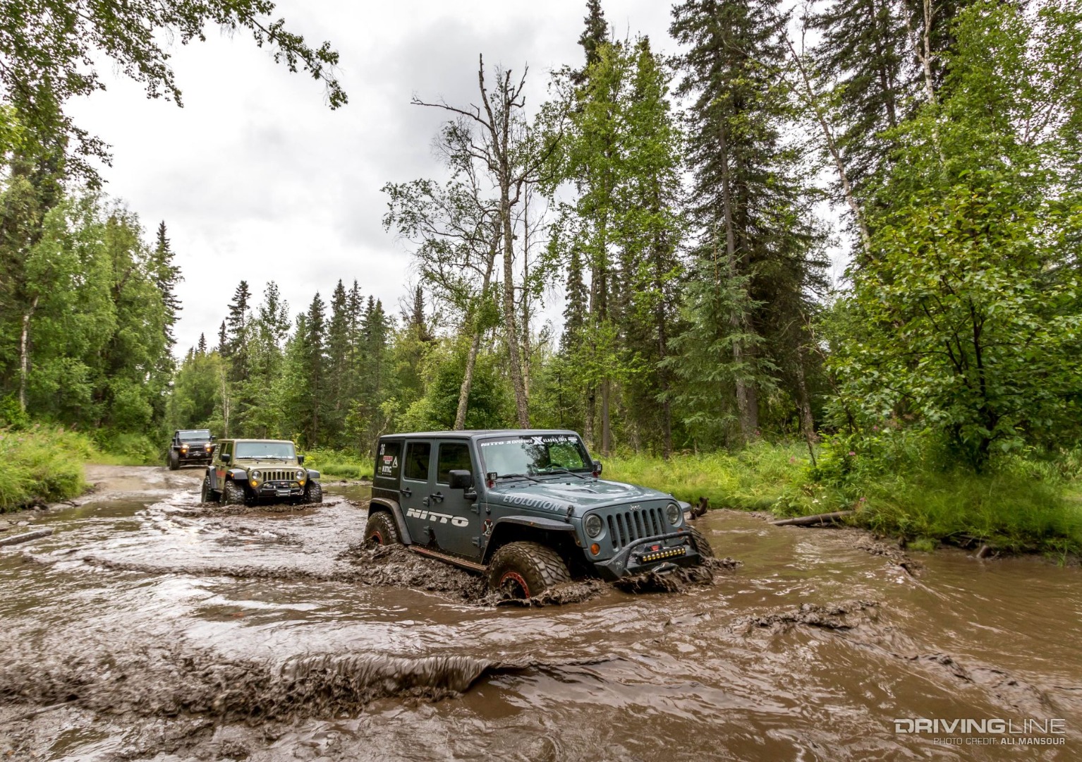Jeep JK on Nitto Ridge Grappler tires