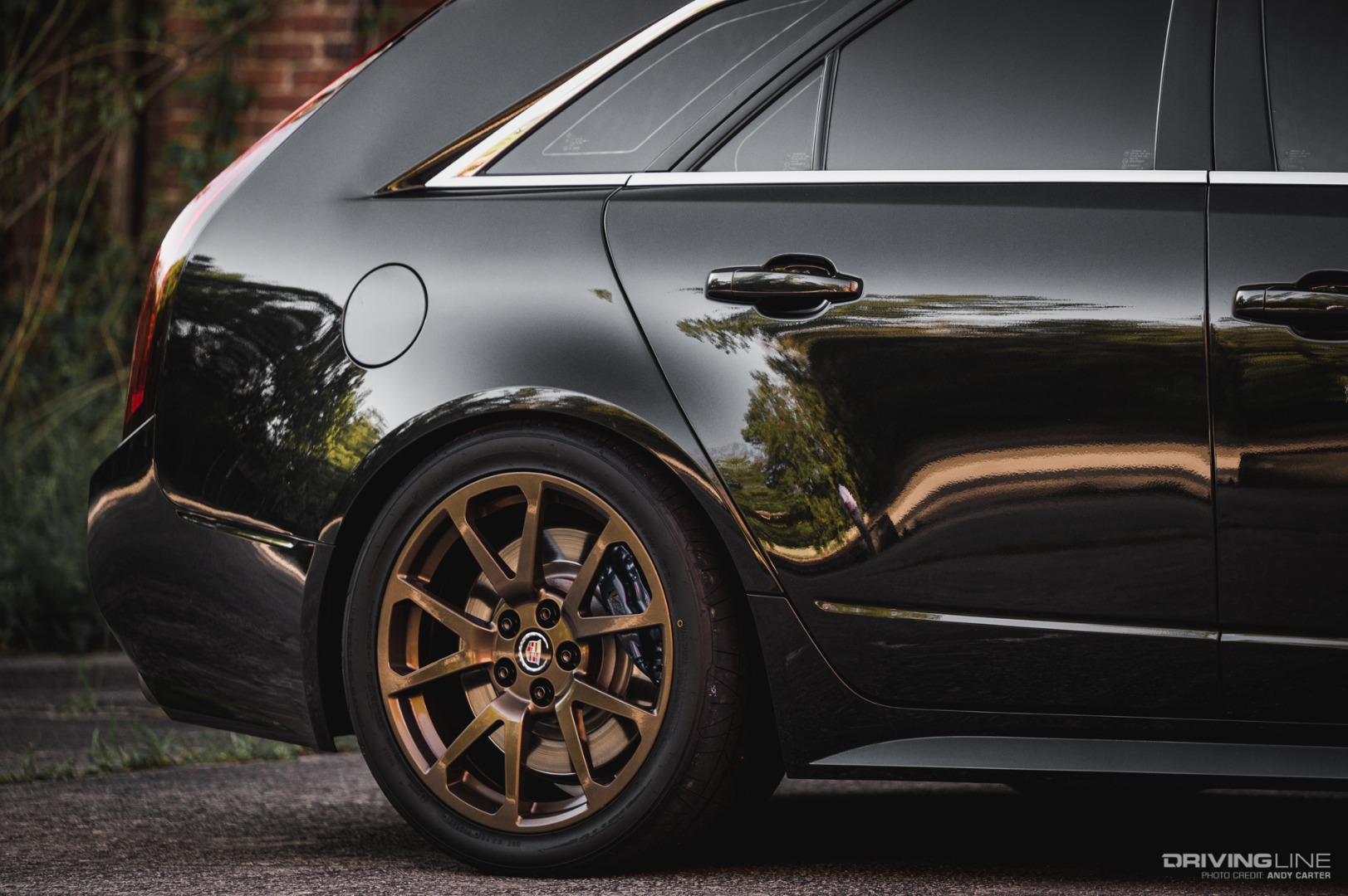 Cadillac CTS-V Wagon on Eibach Springs