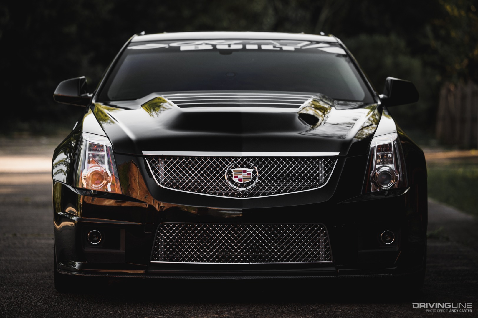 Cadillac CTS-V Wagon from Front End