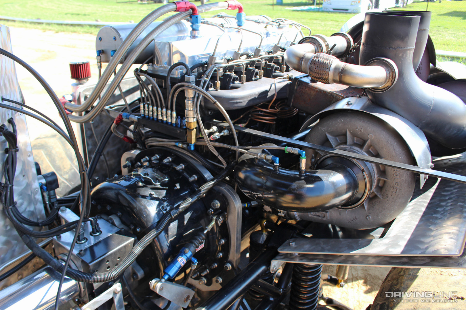 Super Stock Cummins Diesel Triple Turbo Wastegate