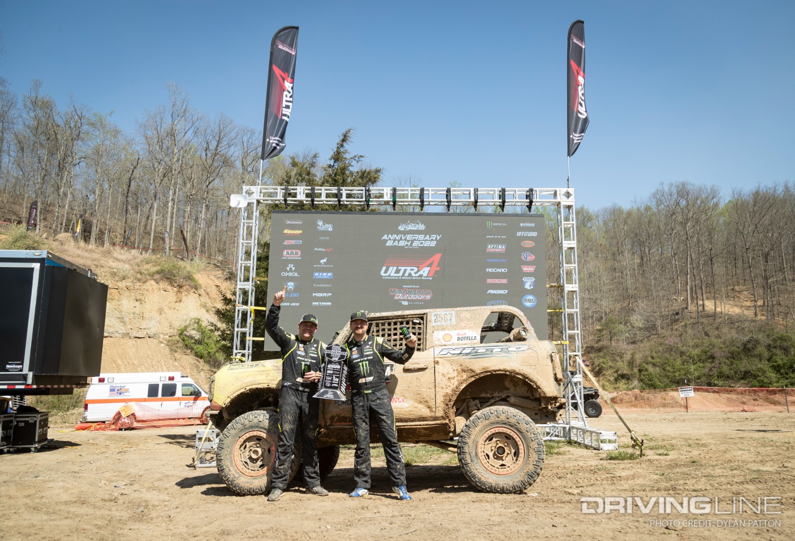 Vaughn Gittin Jr wins EMC class at Ultra4 Regional race in Rush, Kentucky 2022