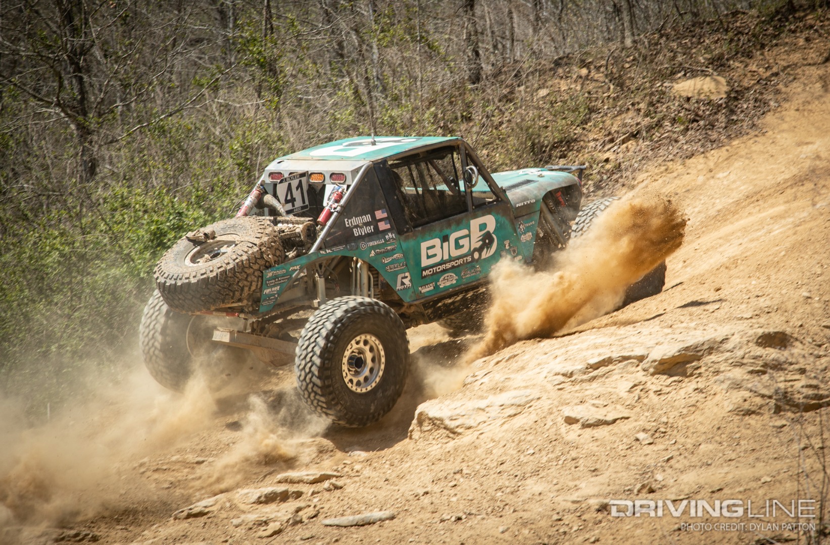 Josh Blyler Off-Road racing in Ultra4 on Nitto Trail Grappler tires