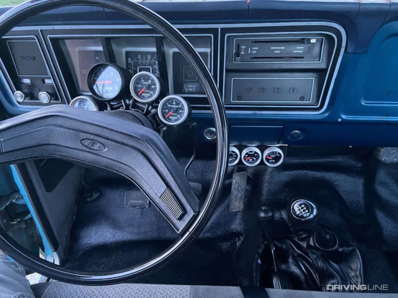 Dent Side Ford Interior Cummins Conversion