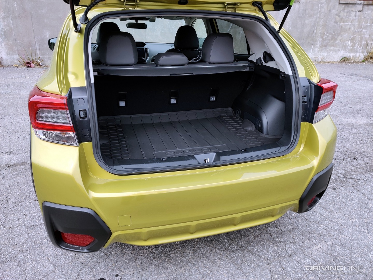 2022 Subaru Crosstrek Sport cargo area