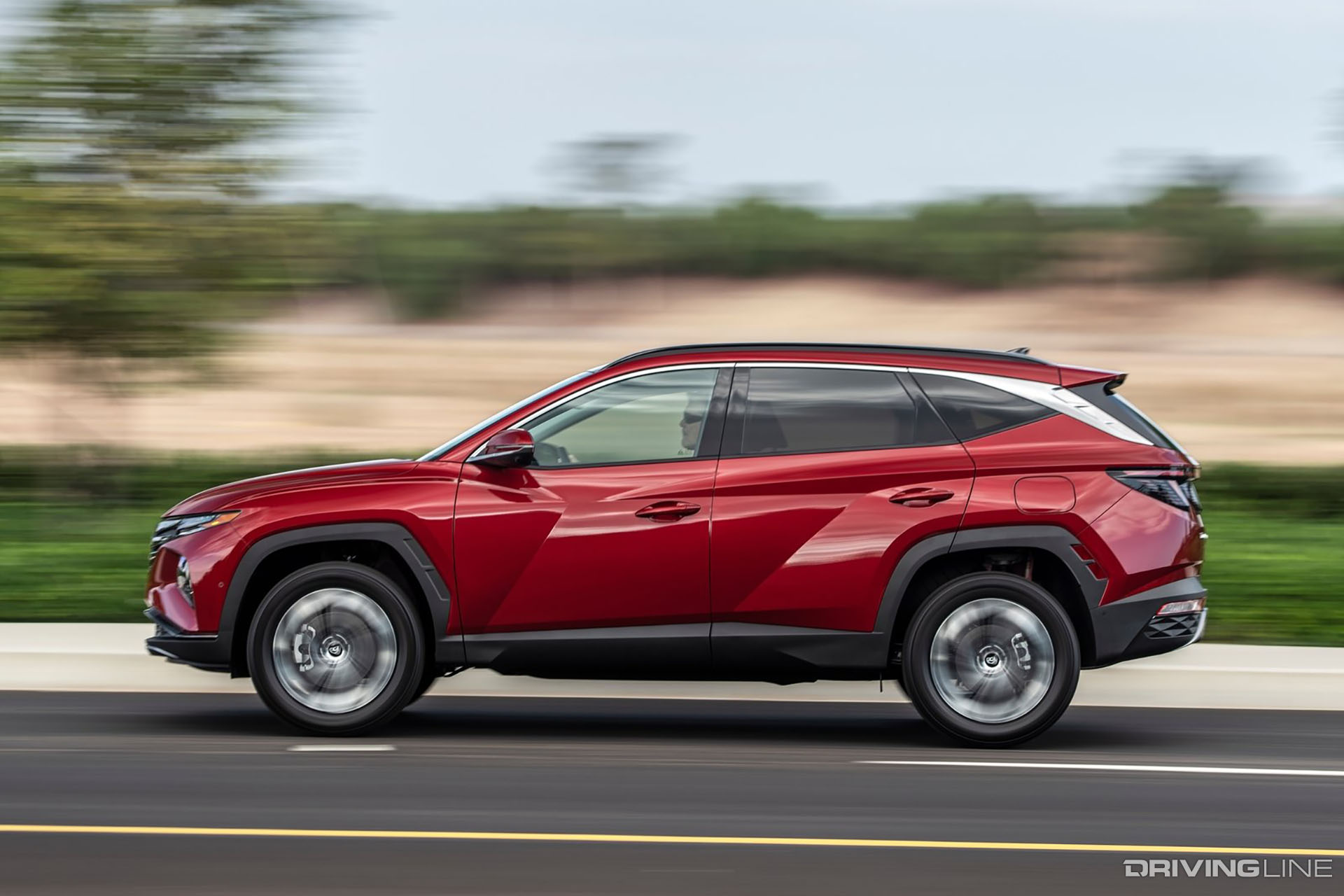 Hyundai Tuscon Side View