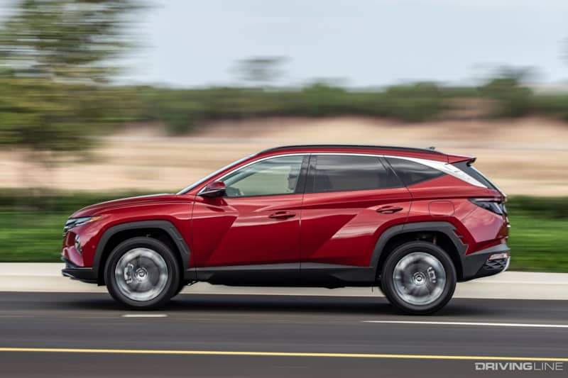 Hyundai Tuscon Side View