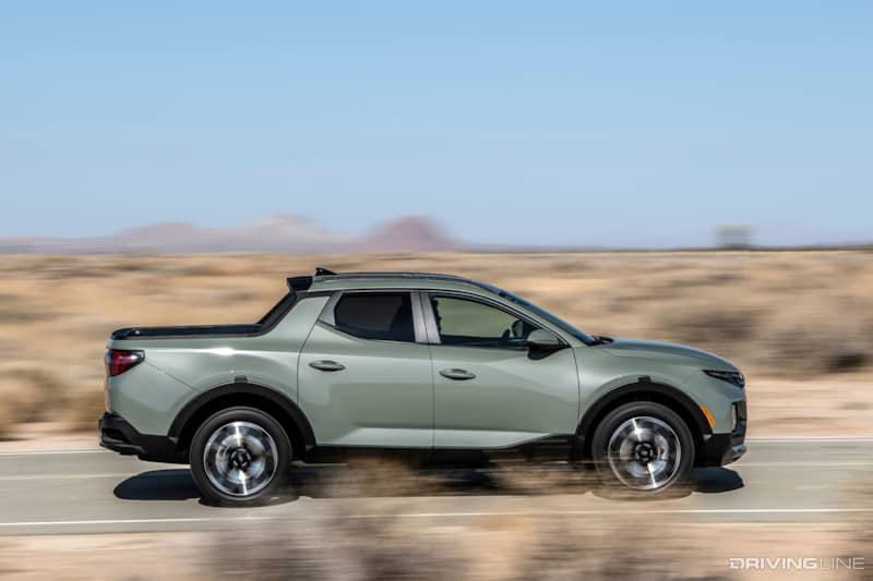 Hyundai Santa Cruz Side View