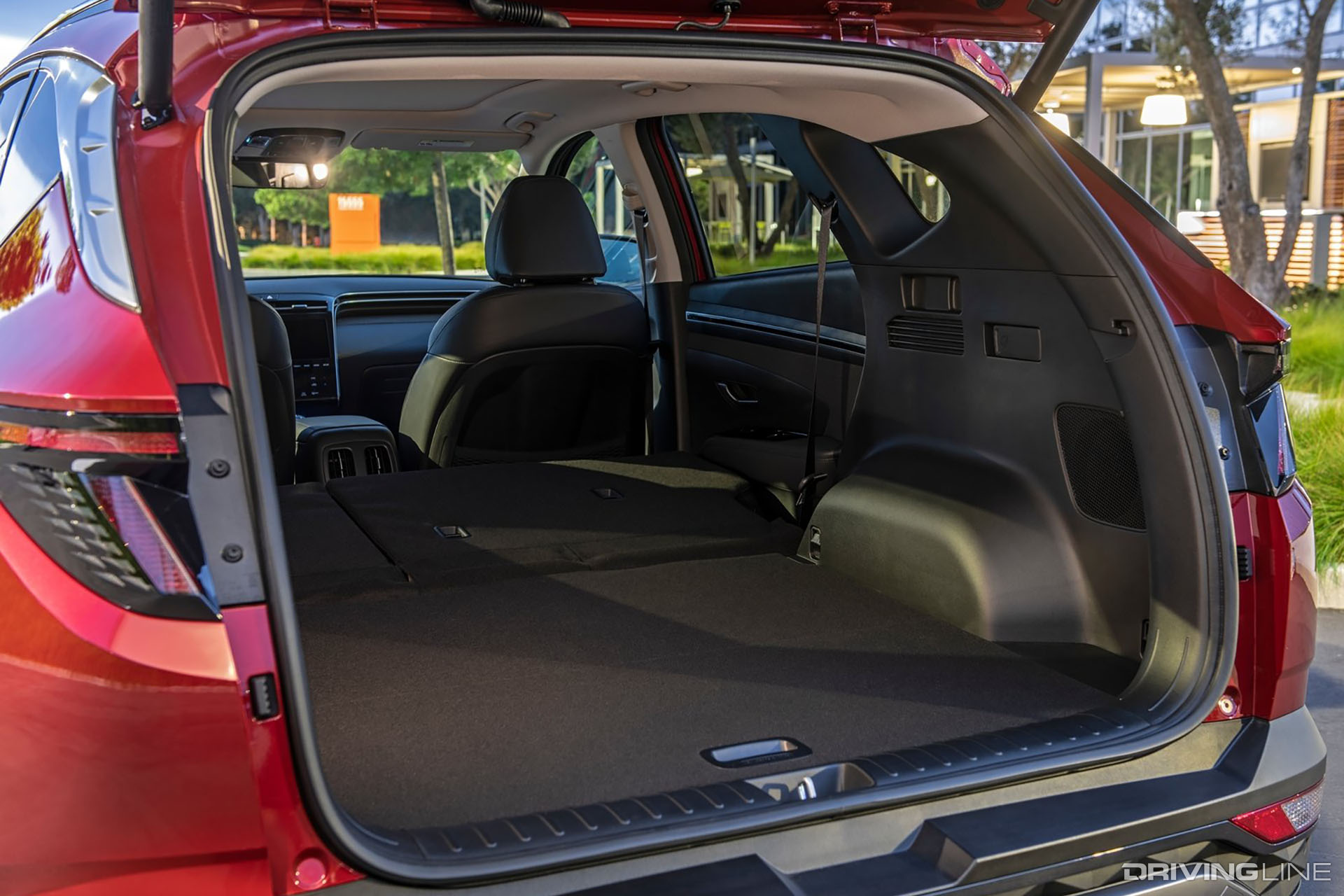 Hyundai Tuscon Rear Cargo Area