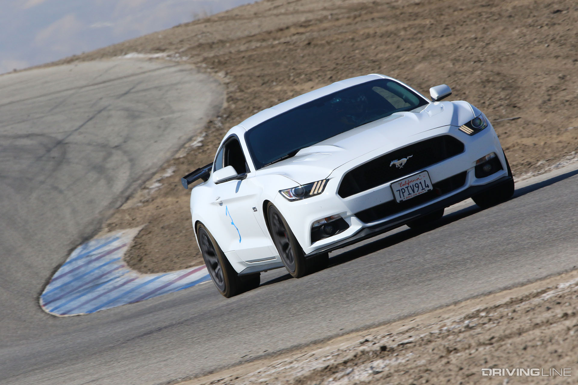S550 Mustang GT at Buttonwillow Raceway on Nitto NT555 G2 tires