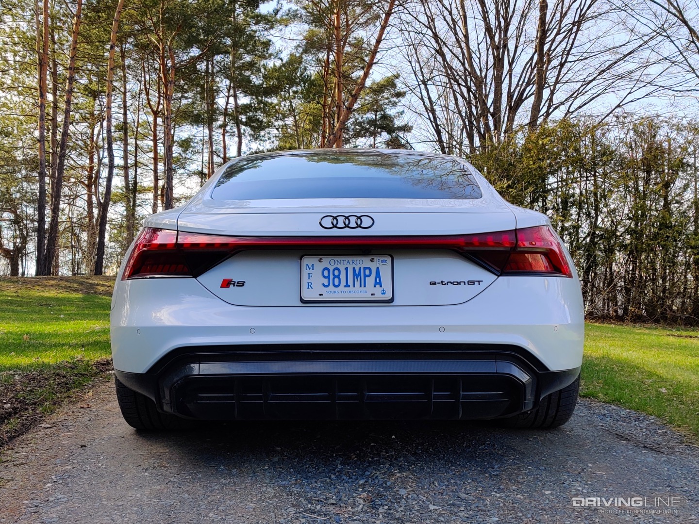 2022 Audi RS e-tron GT rear view