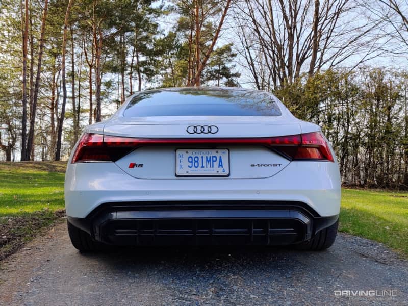 2022 Audi RS e-tron GT rear view