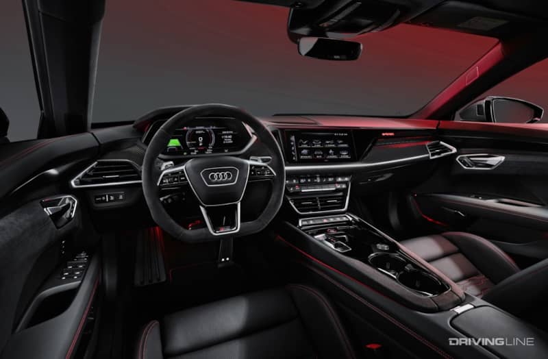 2022 Audi RS e-tron GT interior