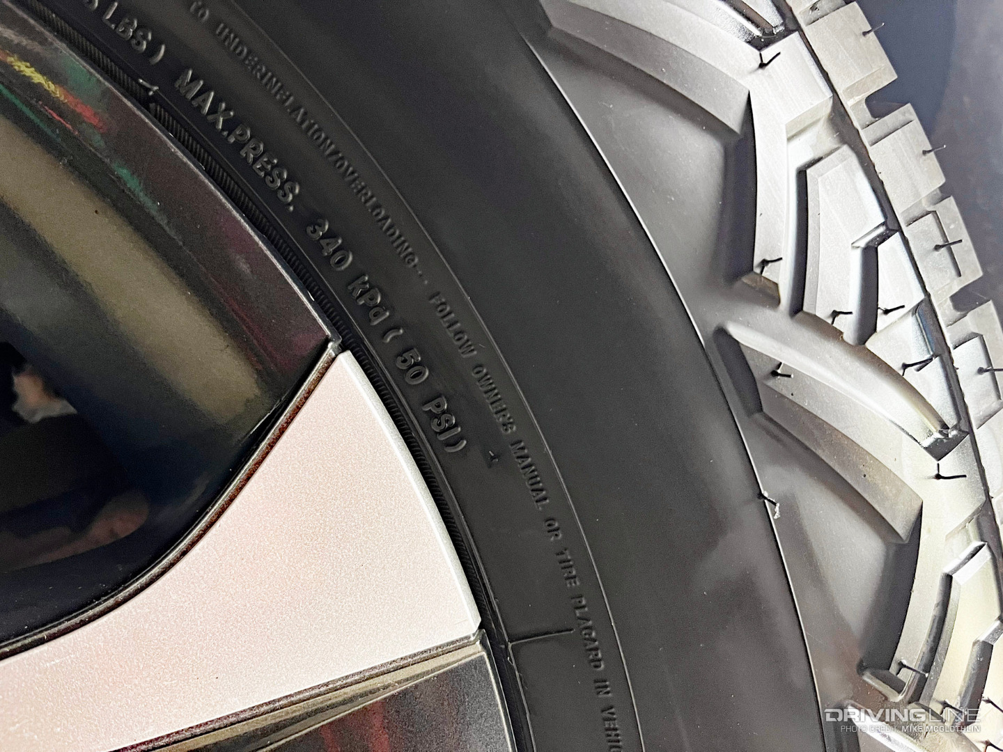 Nitto Nomad Grappler Tire Inflation Pressure