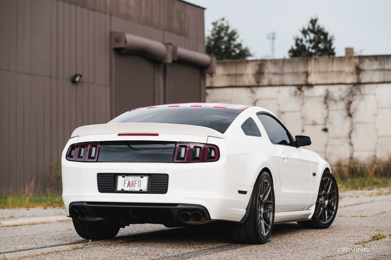 2013 Ford Mustang GT rear angle