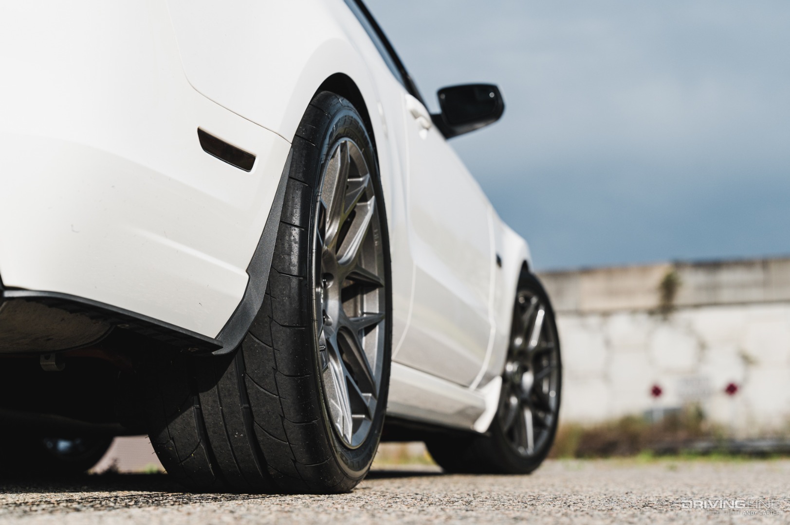 Nitto NT555RII DOT compliant Drag Radials on 2013 Ford Mustang