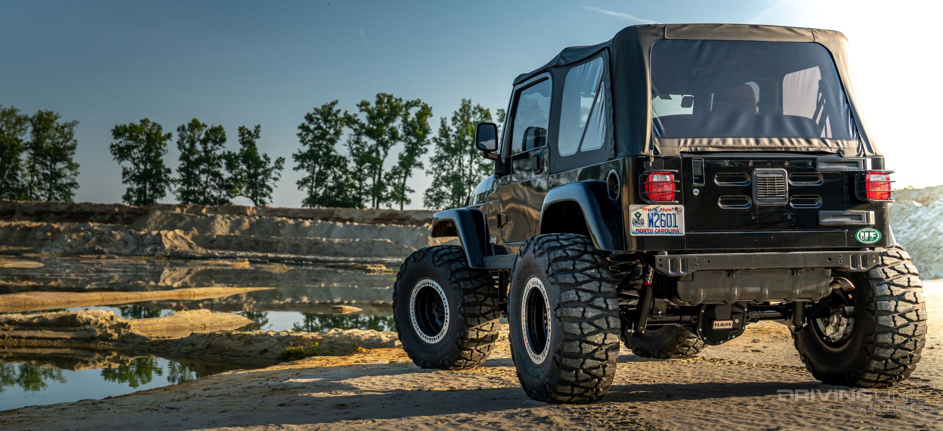 2005 Jeep Wrangler Rubicon TJ Build on 37-inch Nitto Mud Grappler tires
