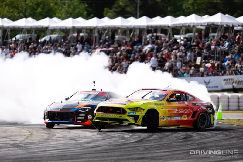 Adam LZ vs Chris Forsberg Formula Drift 2022 Atlanta