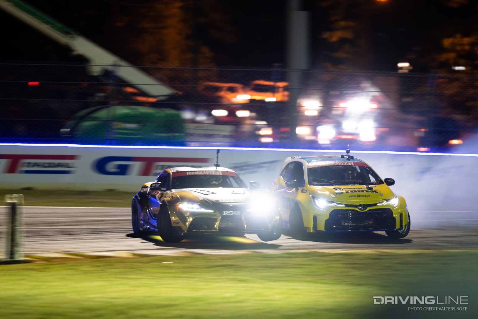 Fredric Aasbo vs Ryan Tuerck tandem Drift Battle at 2022 FDATL