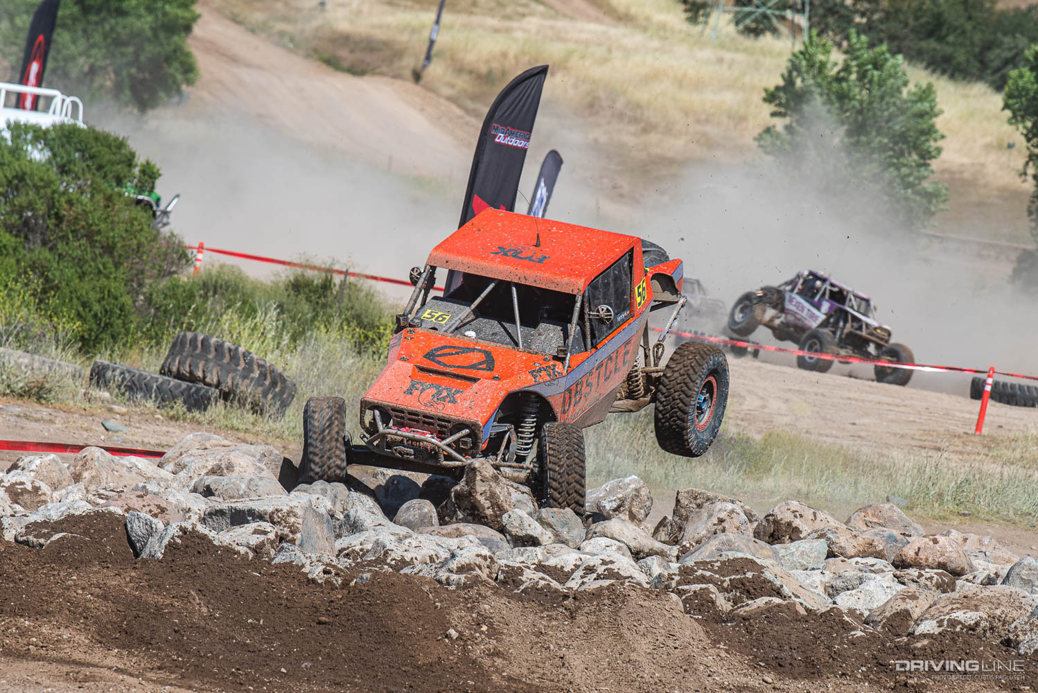 Brent Harrell racing 2022 Ultra4 Prairie City on Nitto Trail Grappler tires