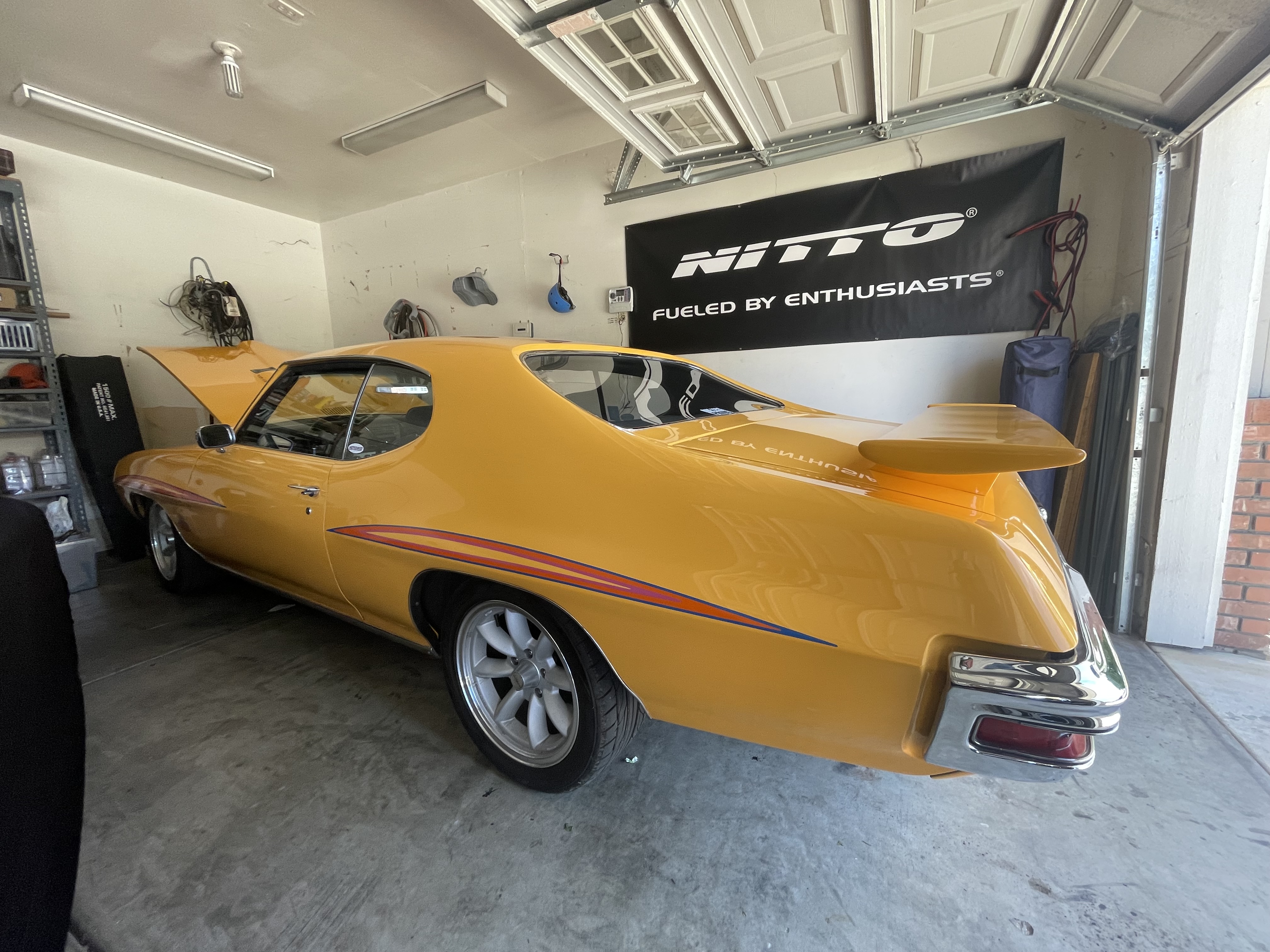 1970 Pontiac GTO in Garage with NT555 G2 Tires