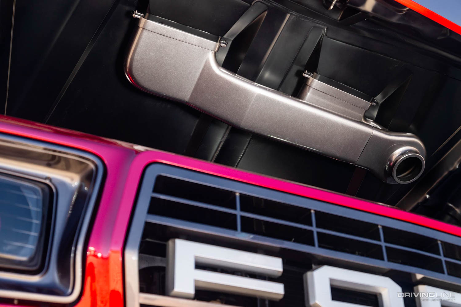 Ram Air intake on coyote swapped 1979 Ford Bronco