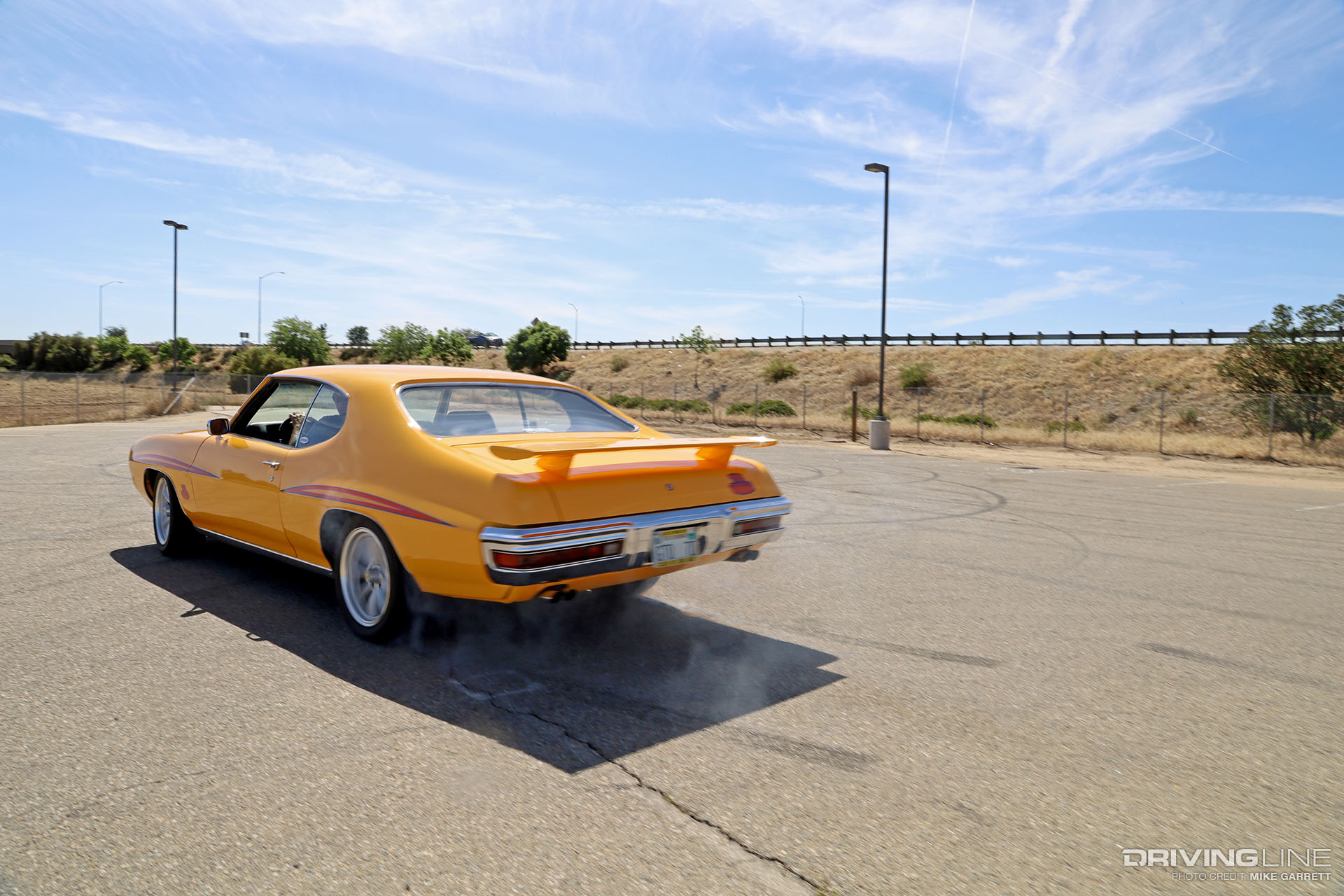 1970 Pontiac GTO Burnout