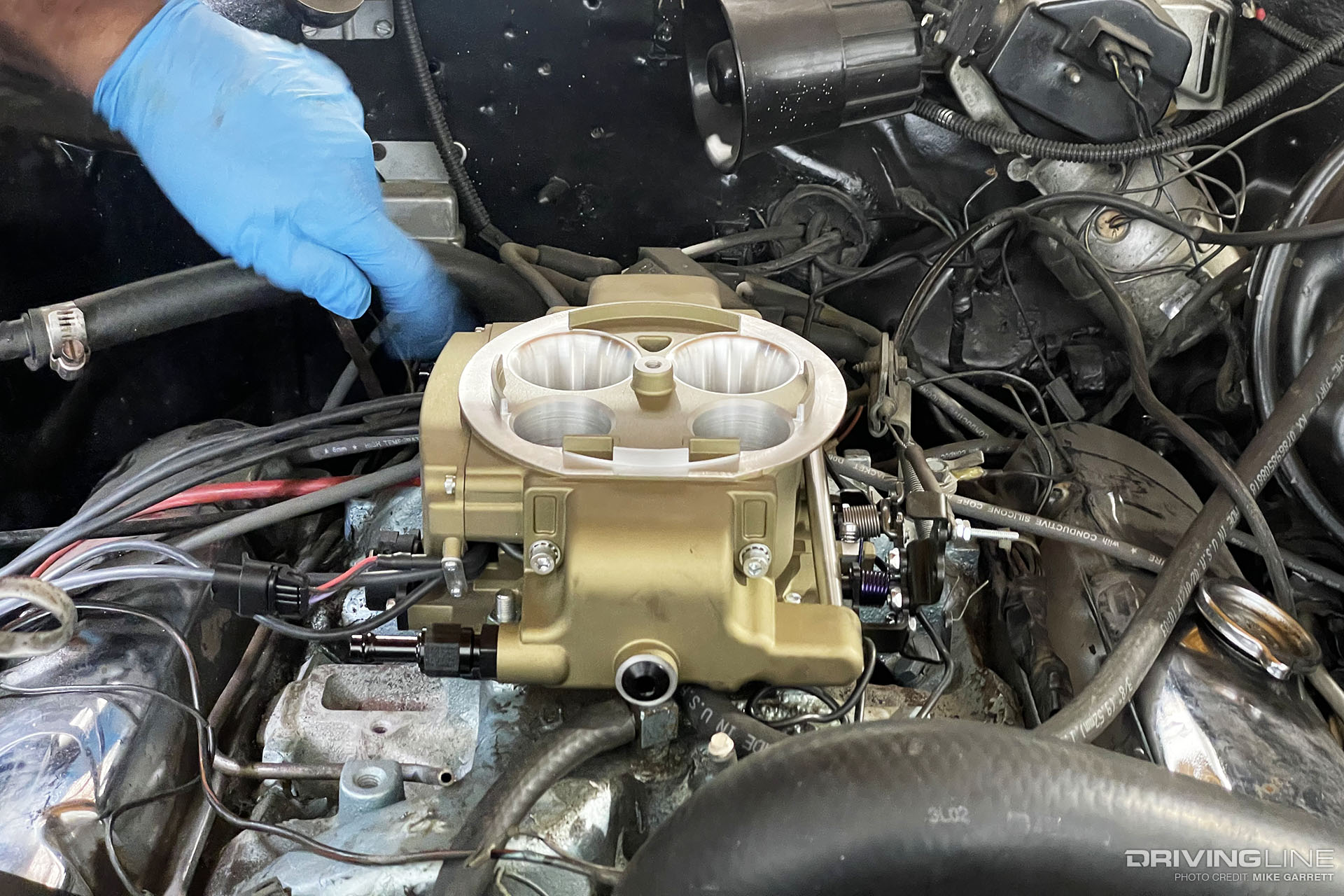 Holley Sniper EFI Kit on Pontiac 455