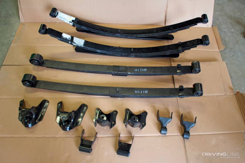 Leaf Spring Suspension 1996 Ford F-350