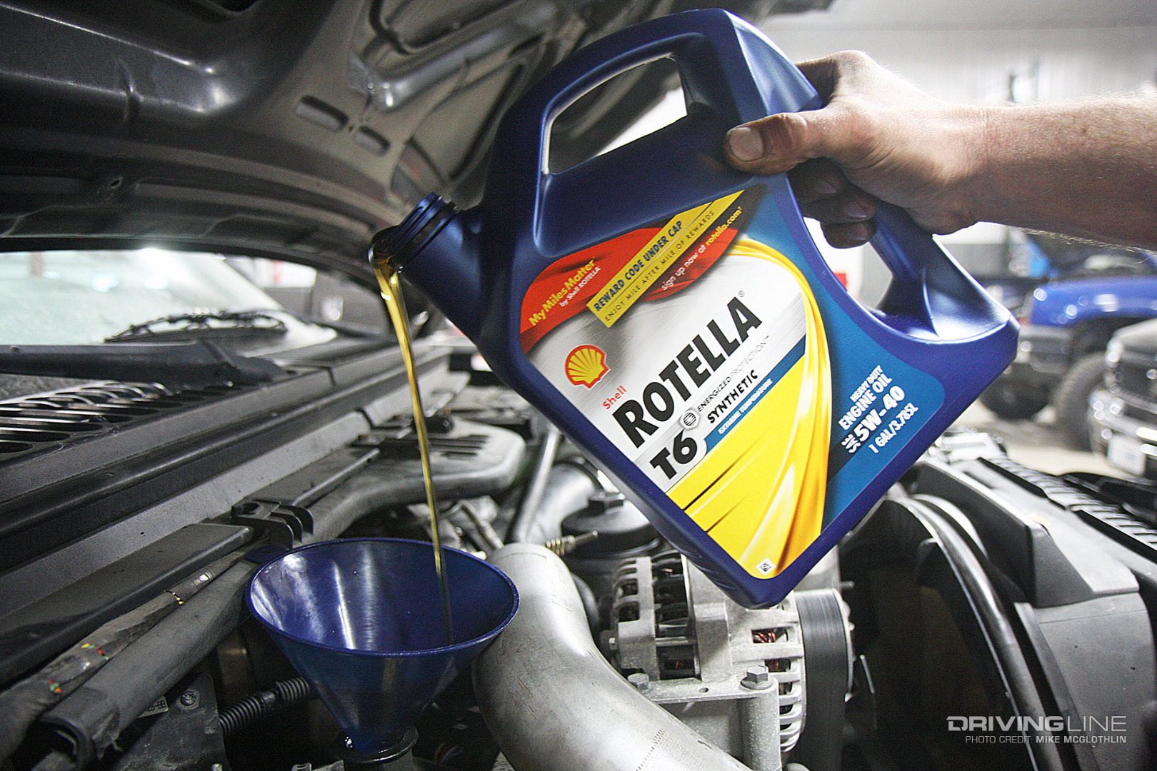 6.0L Power Stroke Diesel Engine Oil Change