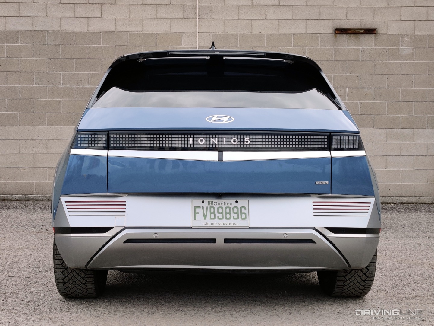 2022 Hyundai Ioniq 5 rear view