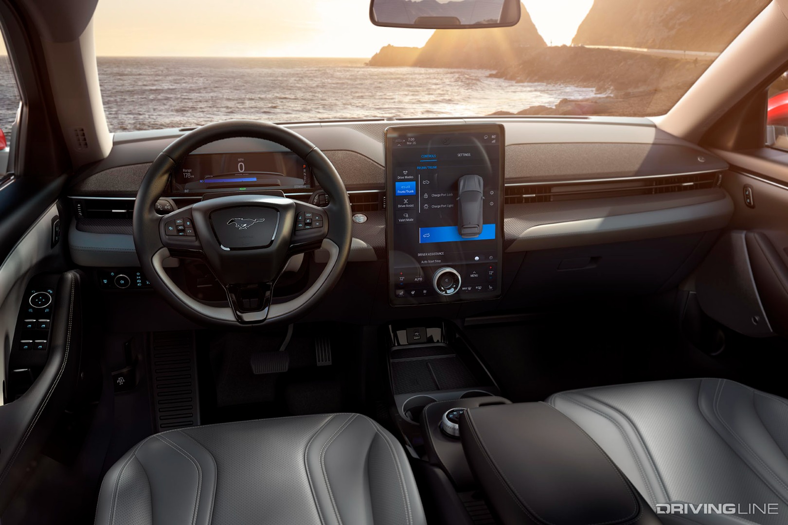 2022 Ford Mustang Mach-E interior dashboard