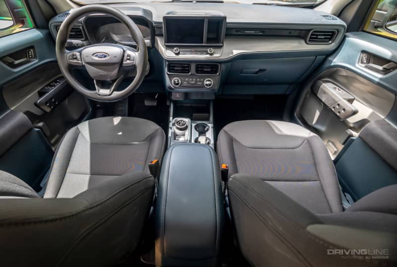 2022 Ford Maverick Hybrid interior front seats