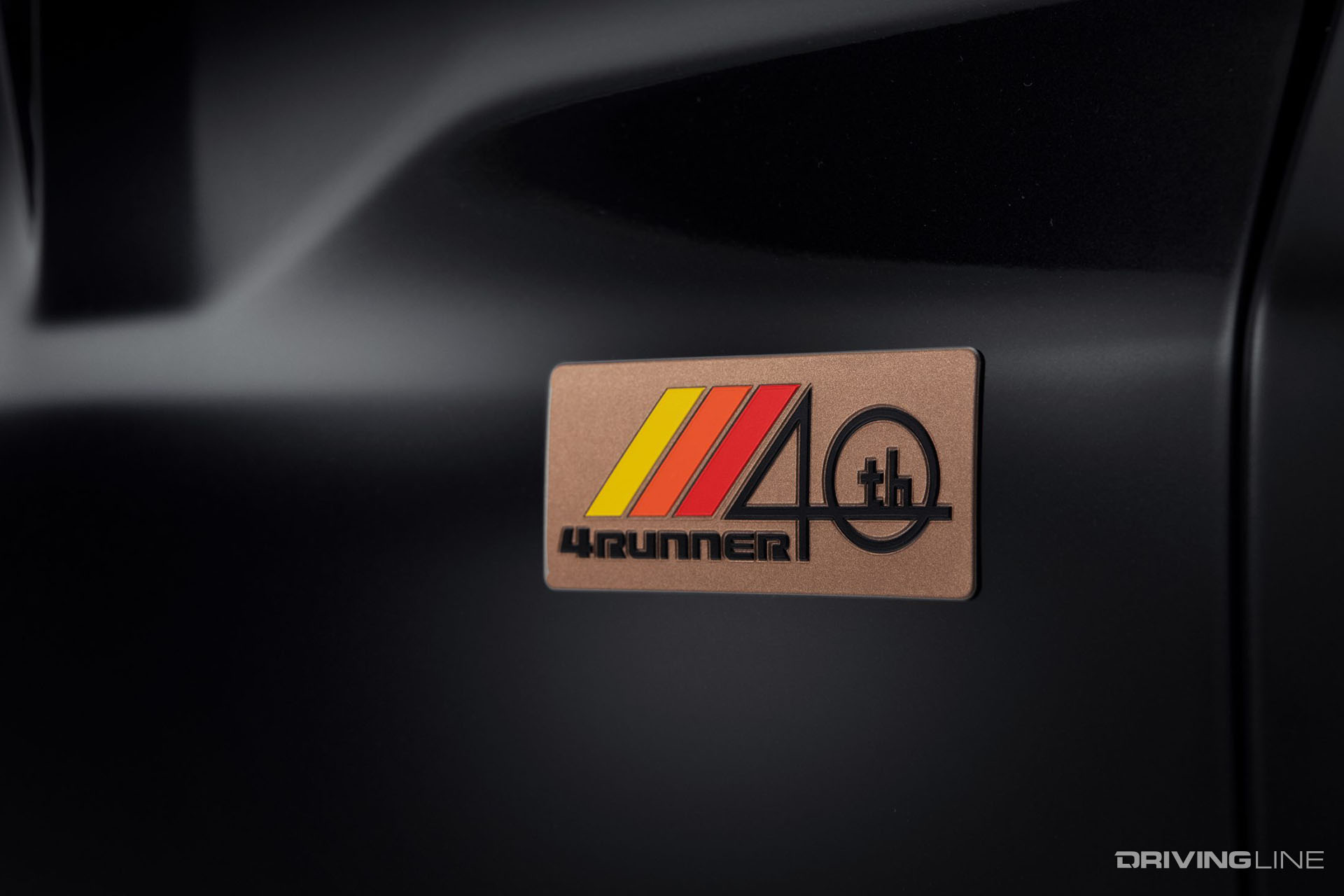 2023 4Runner 40th Anniversary Badge