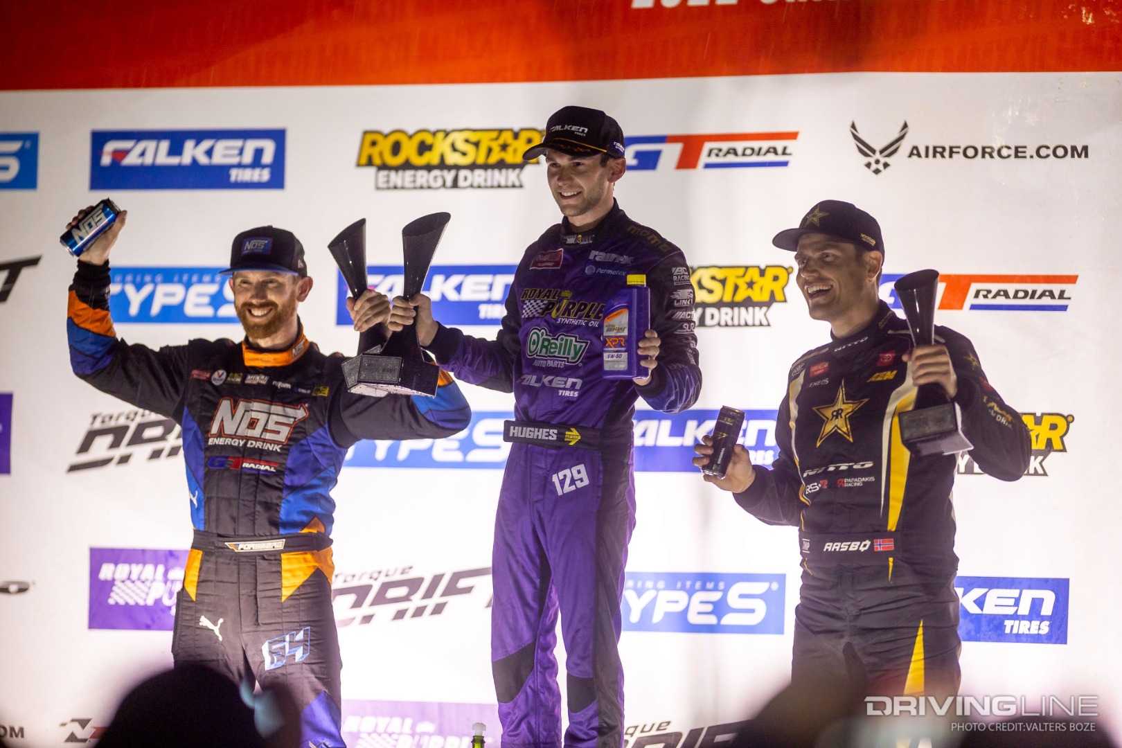 2022 FDORL podium results: 1. Dylan Hughes, 2. Chris Forsberg, 3. Fredric Aasbo