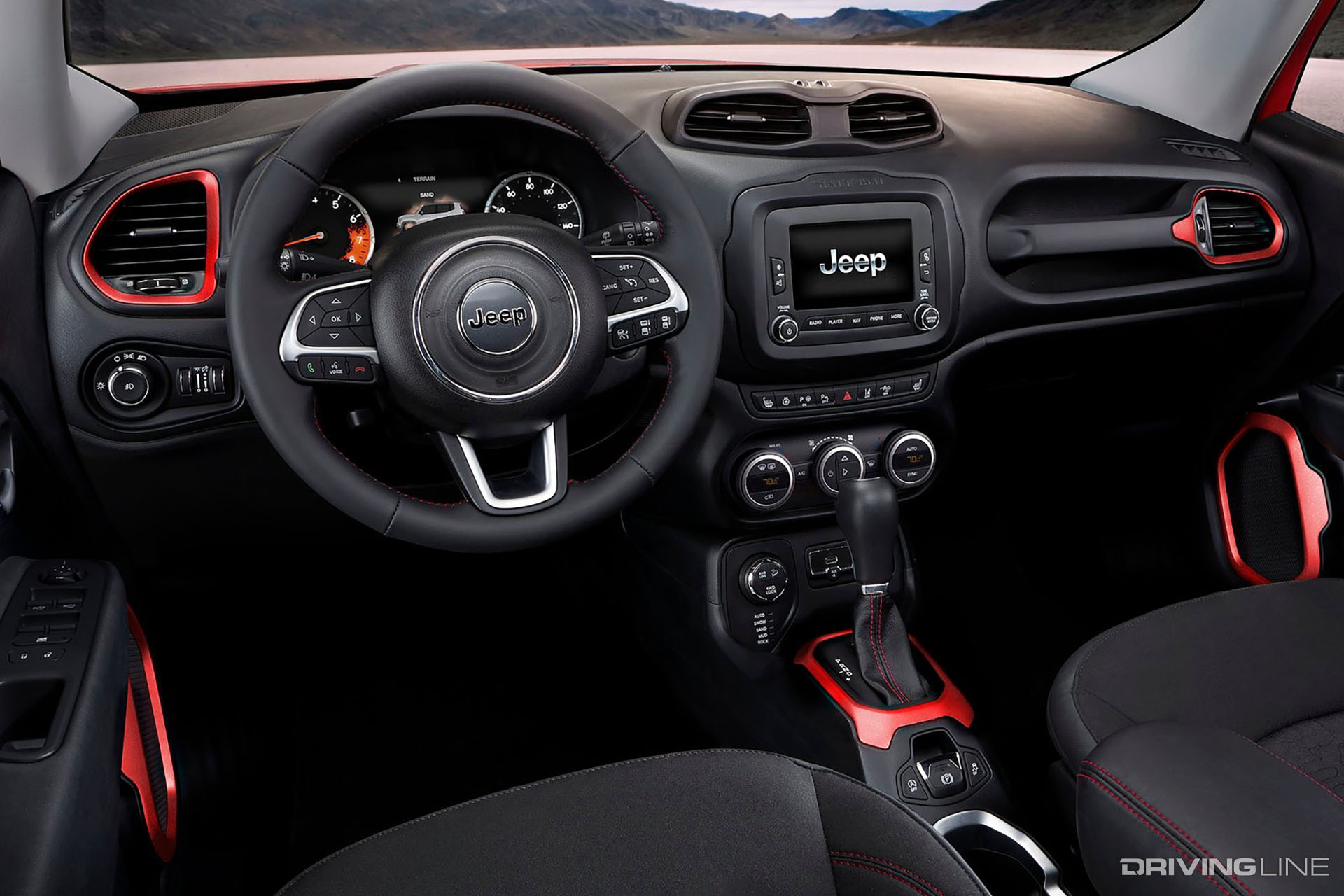 Jeep Renegade Trailhawk Interior