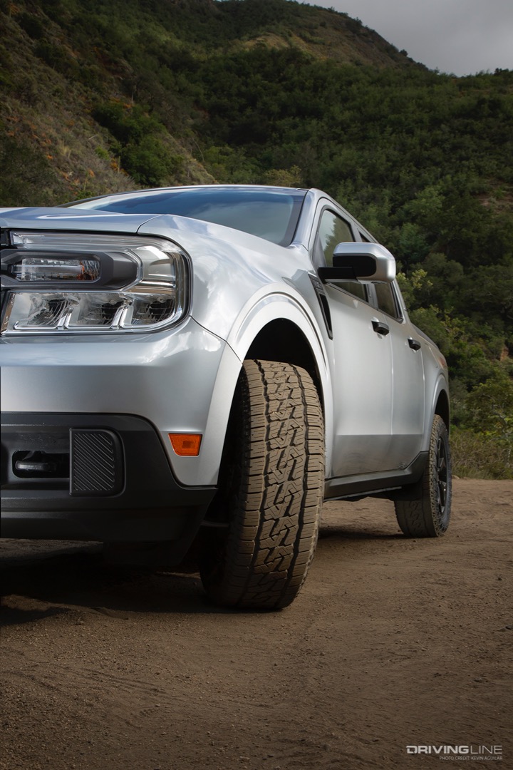Chris Hodge's 2022 Ford Maverick with Nitto Nomad Grappler Tires