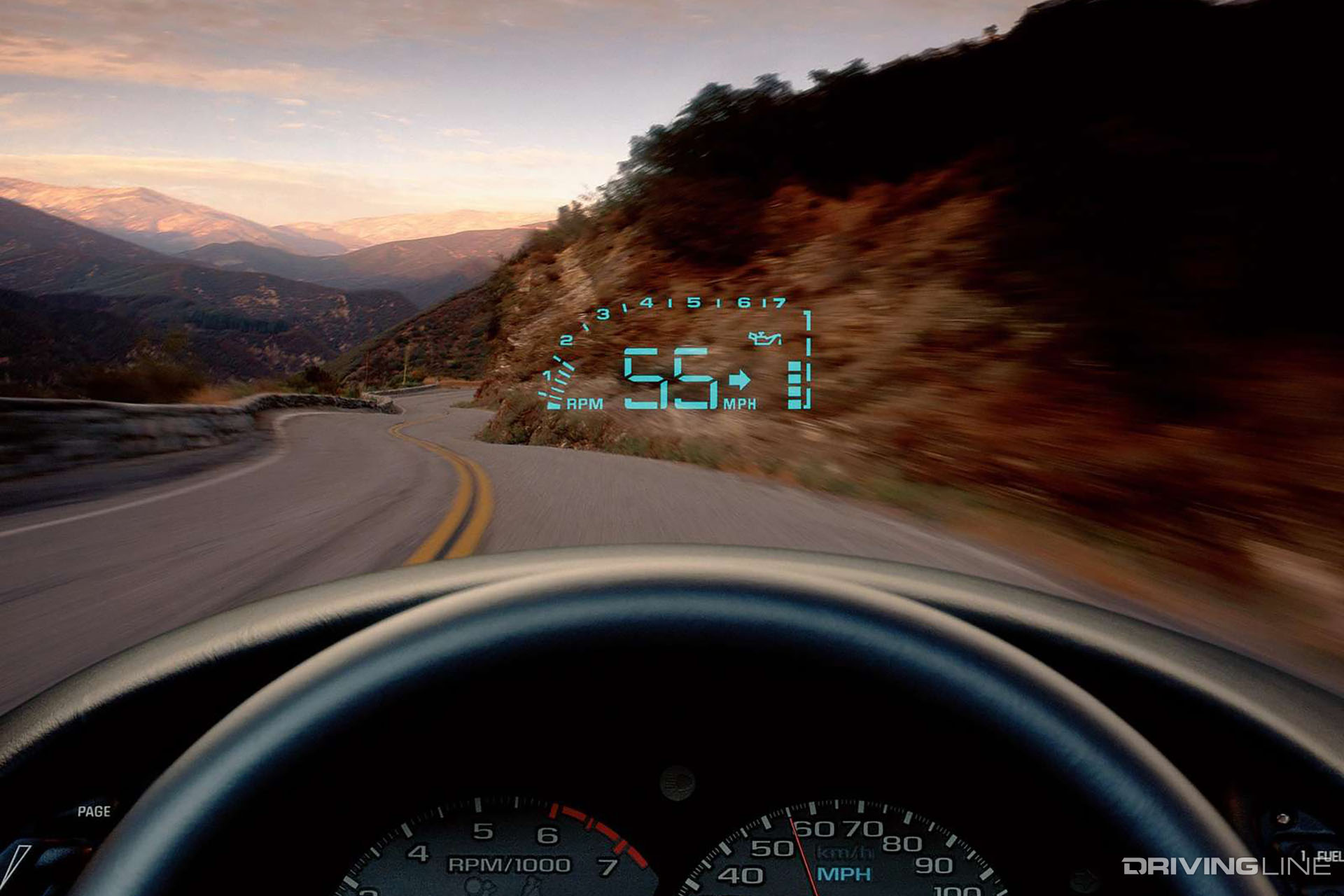 Corvette Z06 C5 Heads Up Display